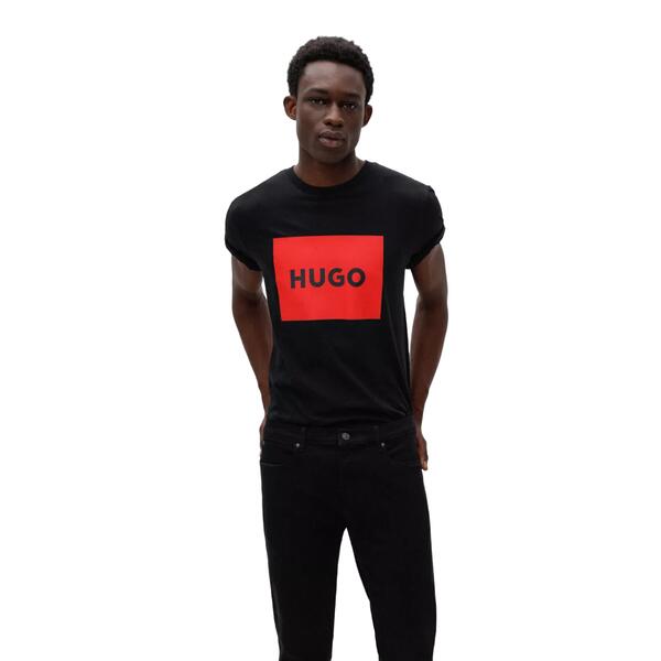 Ανδρικό T-Shirt Hugo Jersey Dulive222 Black 50467952-001