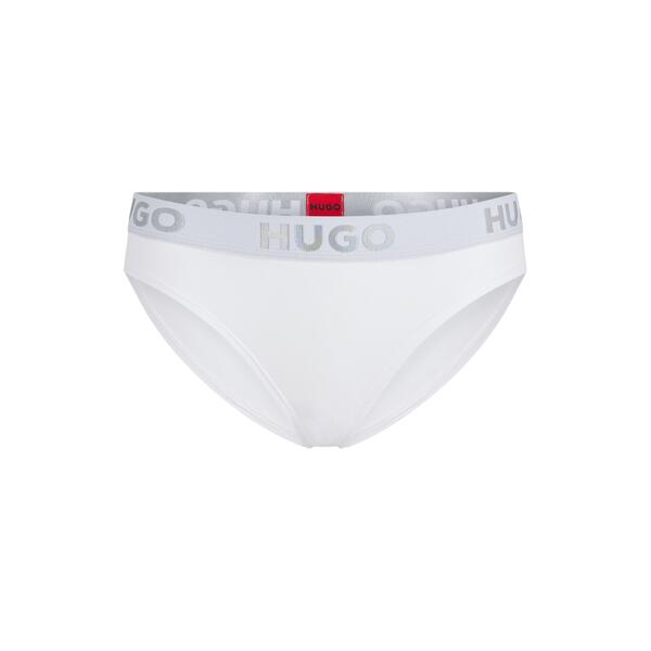Γυναικείο Εσώρουχο Hugo Brief Sporty Logo 10241852 01 White 50469643-100