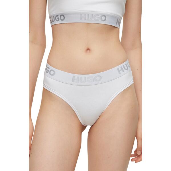 Γυναικείο Εσώρουχο Hugo Brief Sporty Logo 10241852 01 White 50469643-100