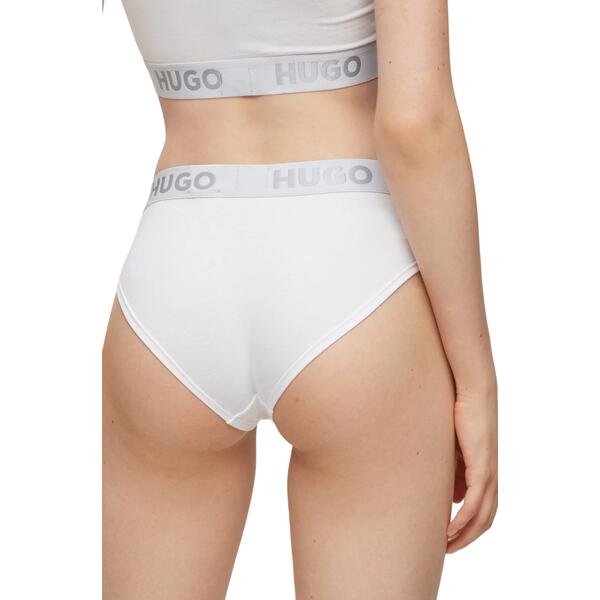 Γυναικείο Εσώρουχο Hugo Brief Sporty Logo 10241852 01 White 50469643-100