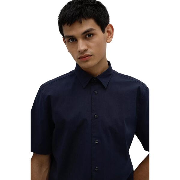 Ανδρικό Πουκάμισο Hugo Ebor 10243670 01 Dark Blue 50475668-405