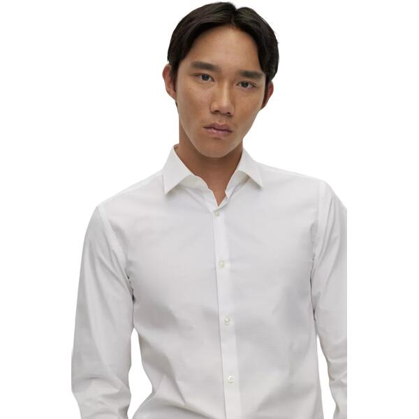 Ανδρικό Πουκάμισο Hugo Kenno 10243629 01 White 50478268-199