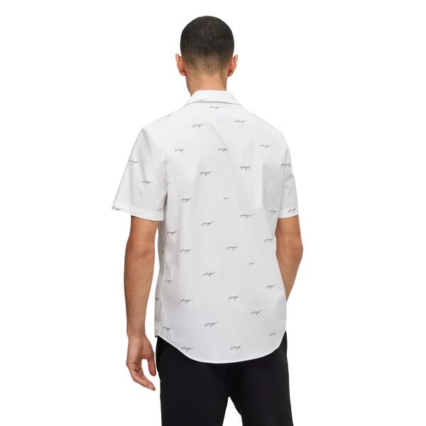 Ανδρικό Πουκάμισο Hugo Ellino White 10248703 50490668-199