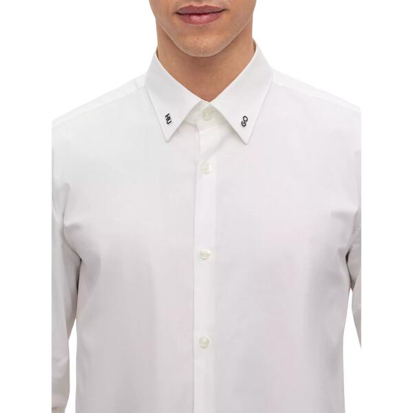 Ανδρικό Πουκάμισο Hugo Ermo 10243670 03 White 50490712-199