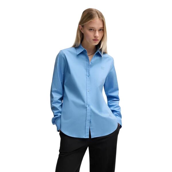 Γυναικείο Πουκάμισο Hugo The Essential Light Pastel Blue 50496339-452
