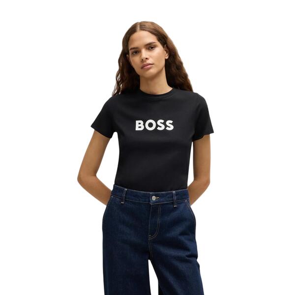 Γυναικείο T-Shirt Boss C Elogo 5 Black 50501139-001