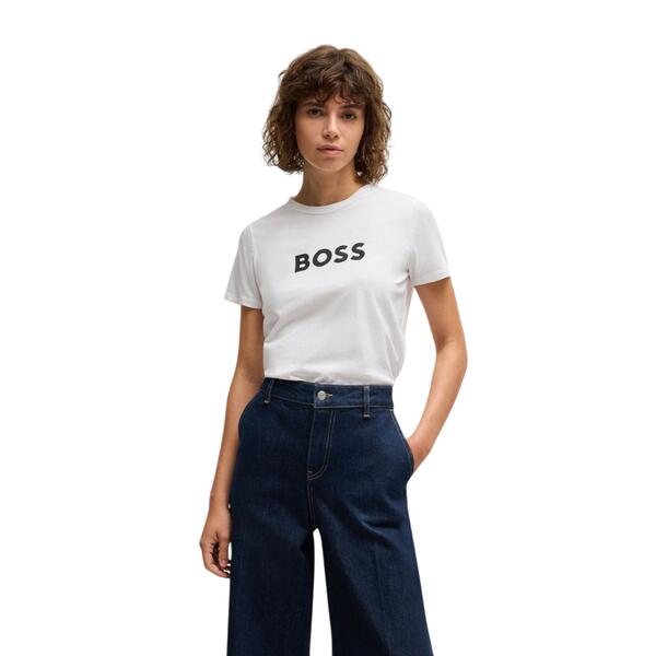 Γυναικείο T-Shirt Boss C Elogo 5 White 50501139-100