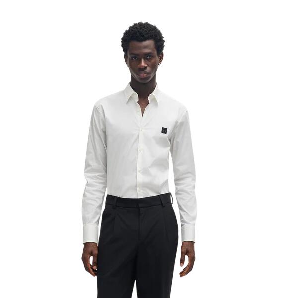 Ανδρικό Πουκάμισο Hugo Ermo Open White 50505315-199