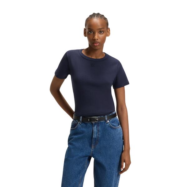 Γυναικείο T-Shirt Hugo Jersey Deloris Navy 50512002-418
