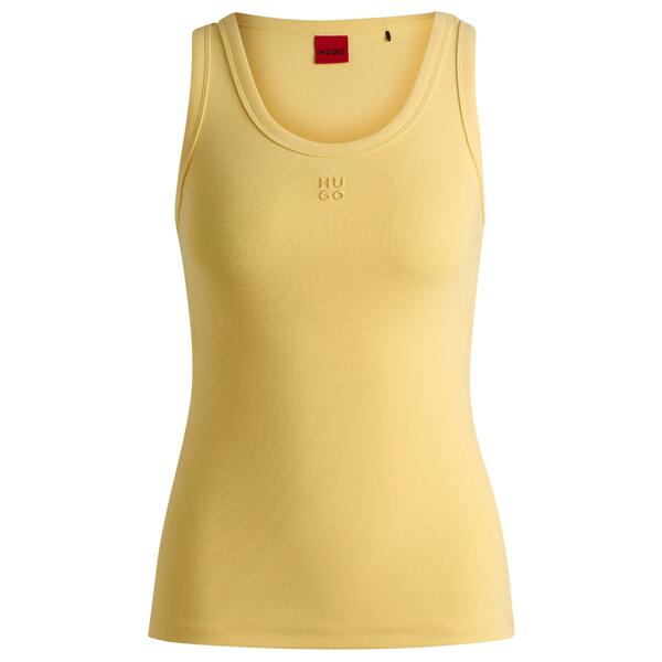 Γυναικείο Top Hugo Hugo Datamia Medium Yellow 50514489-723