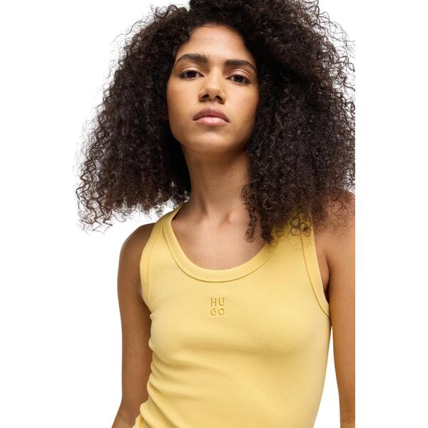 Γυναικείο Top Hugo Hugo Datamia Medium Yellow 50514489-723