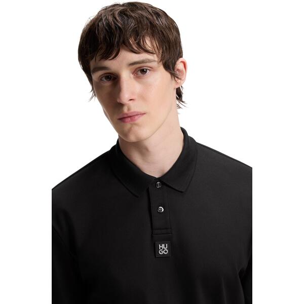 Ανδρικό Polo Hugo Deabono D Black 50517638-002