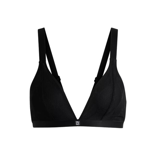 Γυναικείο Εσώρουχο Hugo Τriangle Sportylace Black 50527185-001