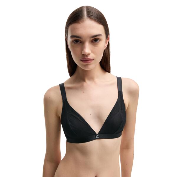 Γυναικείο Εσώρουχο Hugo Τriangle Sportylace Black 50527185-001