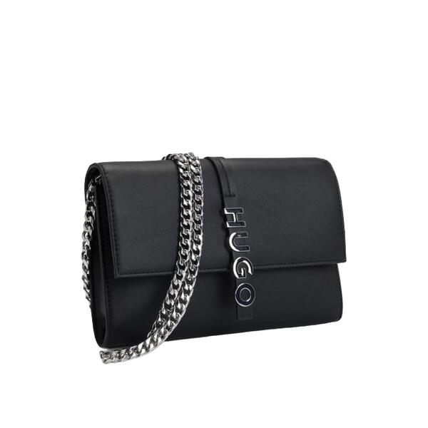 Γυναικεία Τσάντα Χιαστί Hugo Μel ClutchChain Black 50529359-001