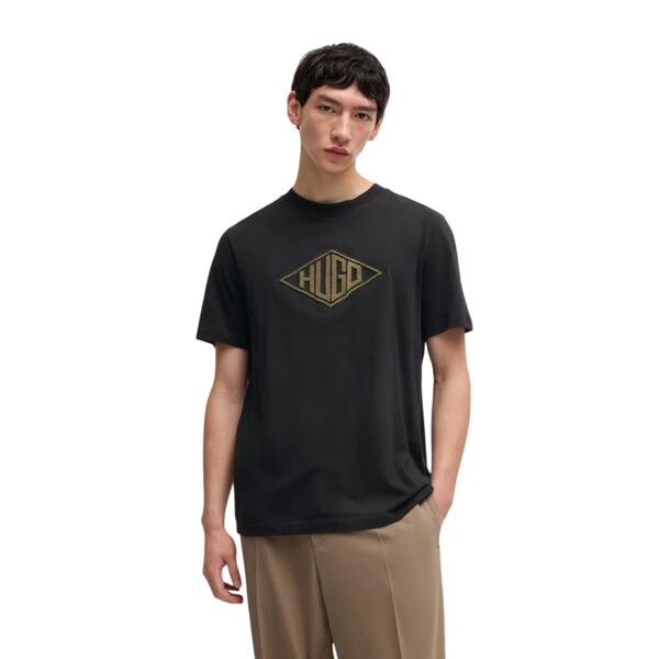 Aνδρικό T-shirt Hugo Dalendi Black 50534934-001