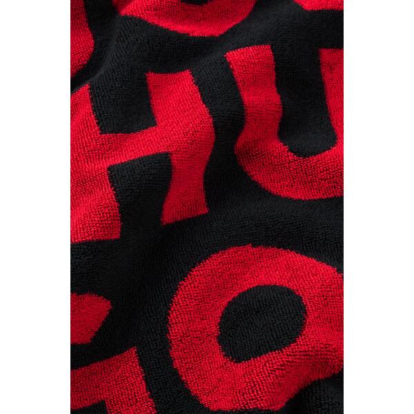 Ανδρική Πετσέτα Θαλάσσης Hugo Monogram Black 50539992-002