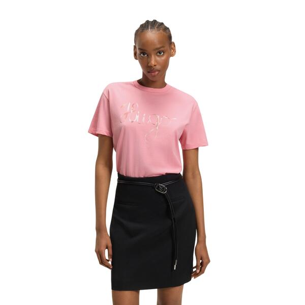 Γυναικείο T-Shirt Hugo Damacia 5 Bright Pink 50544868-678