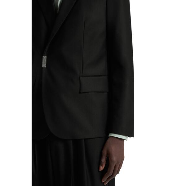 Ανδρικό Σακάκι Hugo Hans254F2X Black 50549053-001