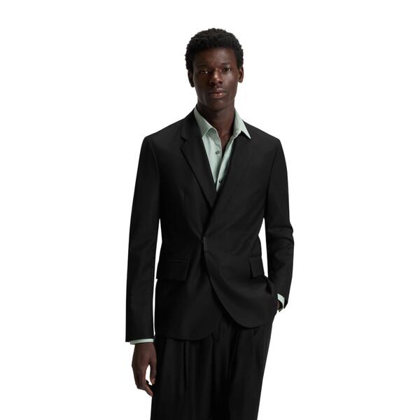 Ανδρικό Σακάκι Hugo Hans254F2X Black 50549053-001