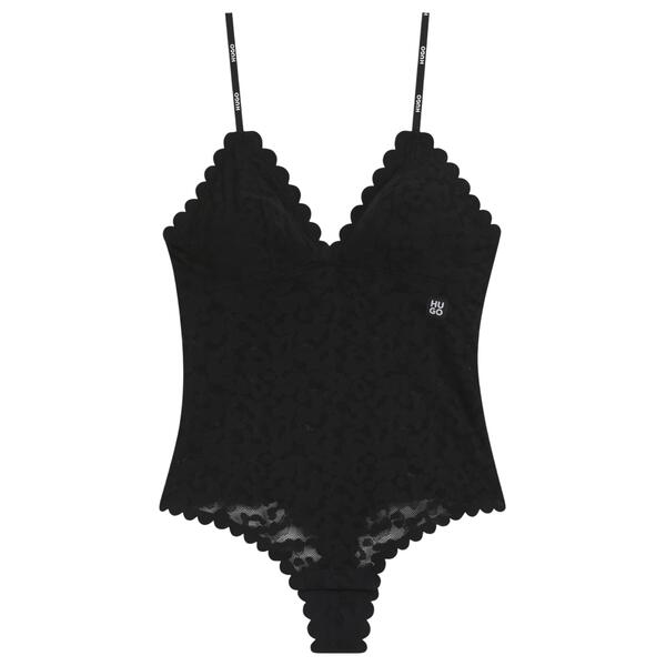 Γυναικείο Bodysuit Hugo Leo Lace Black 50549908-001