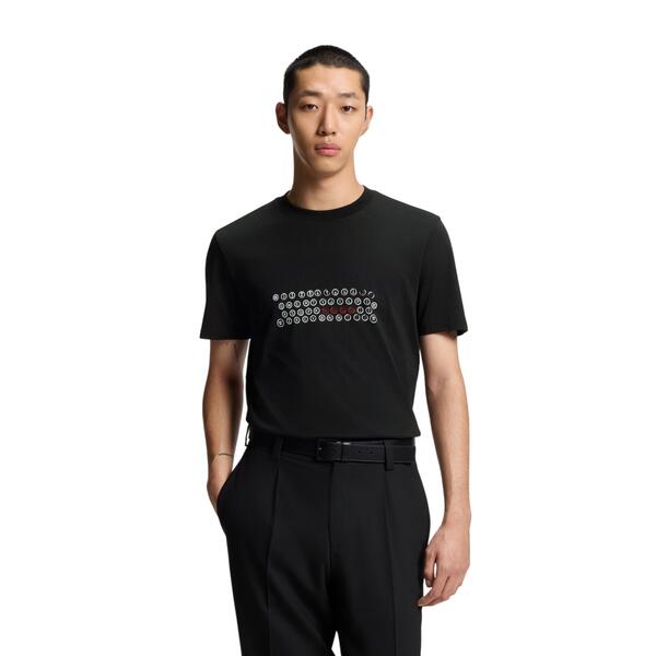 Ανδρικό T-Shirt Hugo Deyss Black 50553755-001