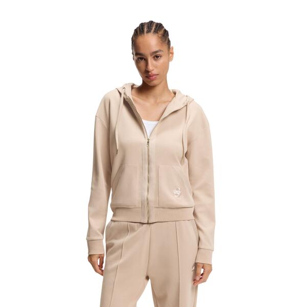 Γυναικεία Ζακέτα BOSS Shiny B_Jacket H. Light Beige 50557275-270