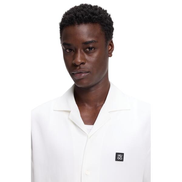 Ανδρικό Πουκάμισο Hugo Espino Off White 50560593-102