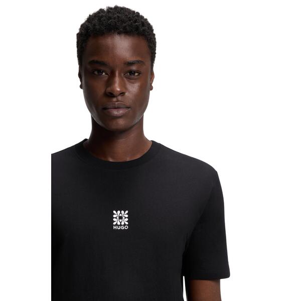 Ανδρικό T-Shirt Hugo Darusi 10268404 Black 50561126-001