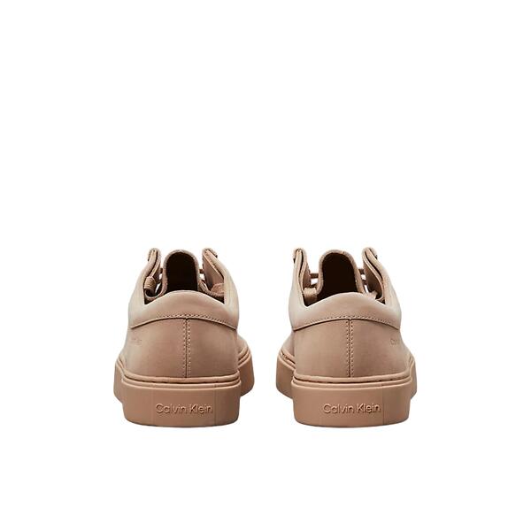 Αντρικά Μοκασίνια Calvin Klein Apron Lace Up Nb Silver Mink HM0HM01532-A04