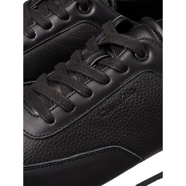 Ανδρικά Sneakers Calvin Klein Low Top Lace Up Tmbl Lth Black HM0HM01804-BEH