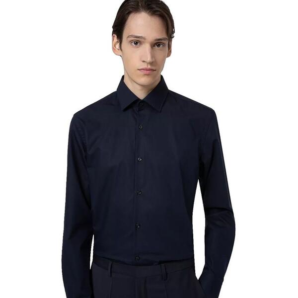 Ανδρικό Πουκάμισο Hugo Kenno 10181991 Dark Blue 50289499-413