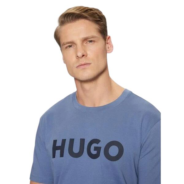 Ανδρικό T-shirt Hugo Dulivio Open Blue 50467556-476