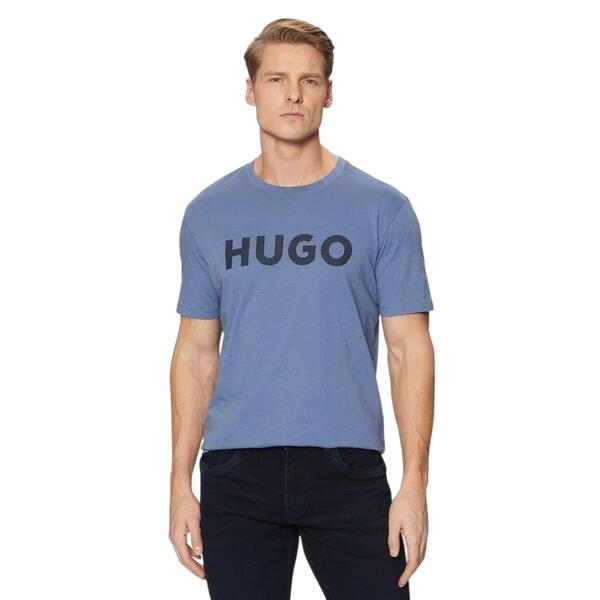 Ανδρικό T-shirt Hugo Dulivio Open Blue 50467556-476