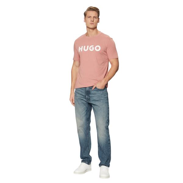 Ανδρικό T-shirt Hugo Dulivio Open Pink 50467556-695