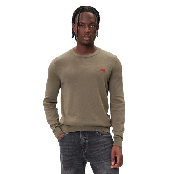 Ανδρικό Πλεκτό Hugo San Cassius-C1 Medium Grey 50475083-032