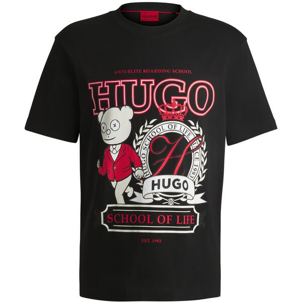 Ανδρικό T-shirt Hugo Daporoni Black 50538254-001