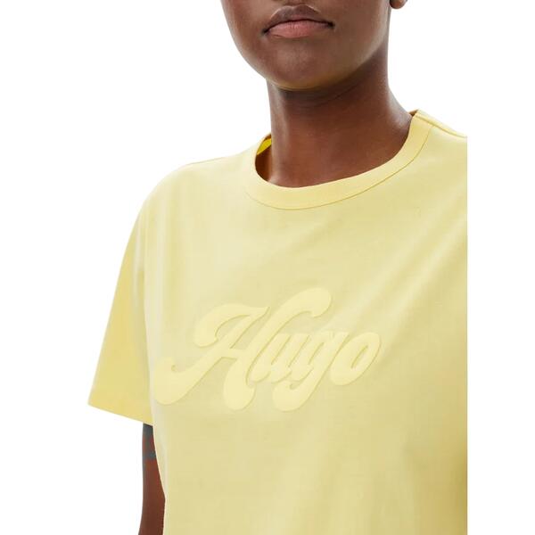 Γυναικείο T-Shirt Hugo Damacia 4 Medium Yellow 50539101-723