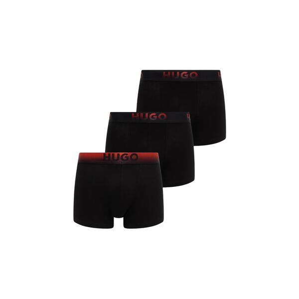 Ανδρικά Εσώρουχα Hugo Trunk Triplet Spray Black 50549172-001