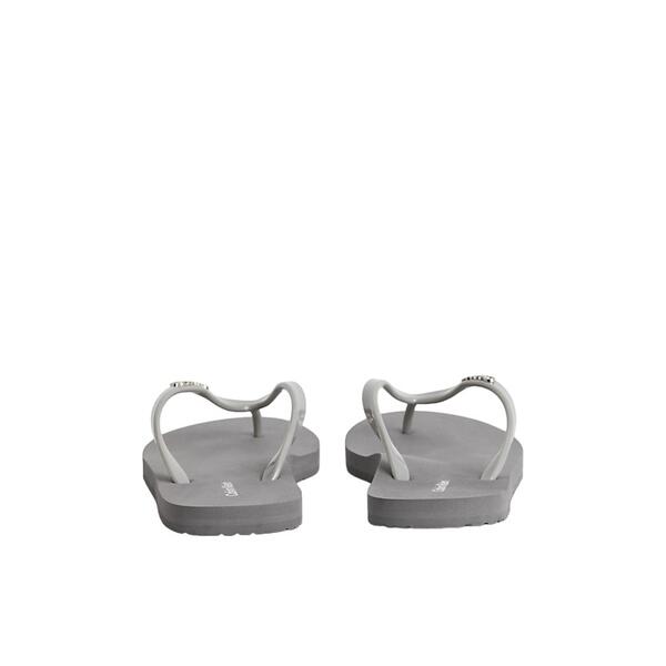 Γυναικείες Σαγιονάρες Calvin Klein Flipflop Mtl Silver HW0HW01530-0IP