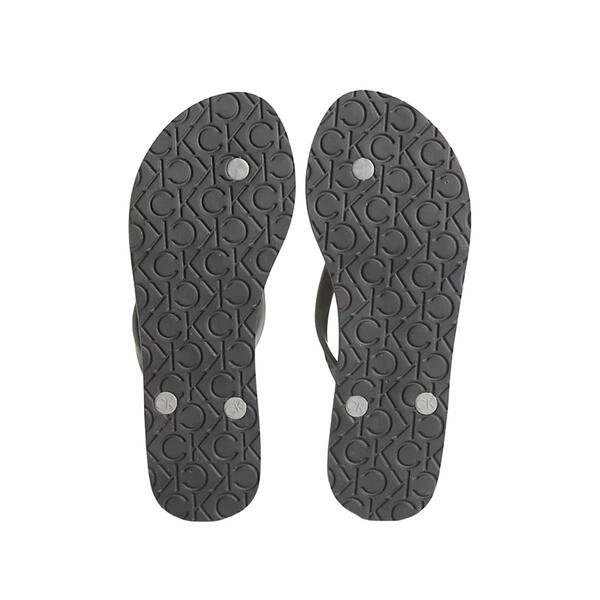 Γυναικείες Σαγιονάρες Calvin Klein Flipflop Mtl Silver HW0HW01530-0IP