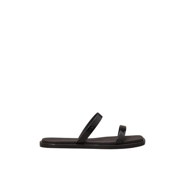 Γυναικείες Παντόφλες Calvin Klein Double Bar Slide Jelly Ck Black HW0HW02417-BEH