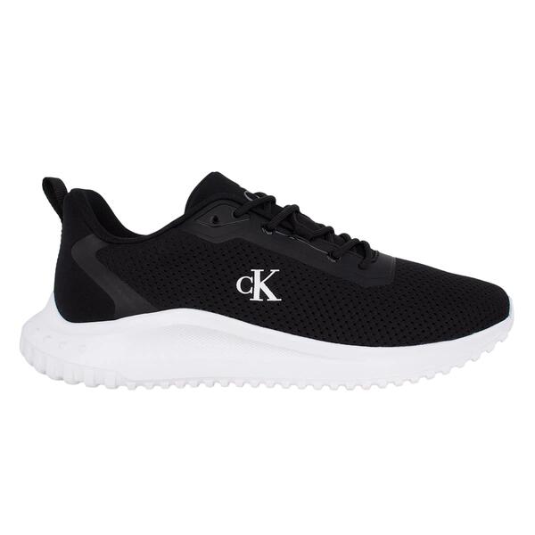 Ανδρικά Sneakers Calvin Klein Eva Runner Mix Mesh Black Bright White YM0YM01285-0GM