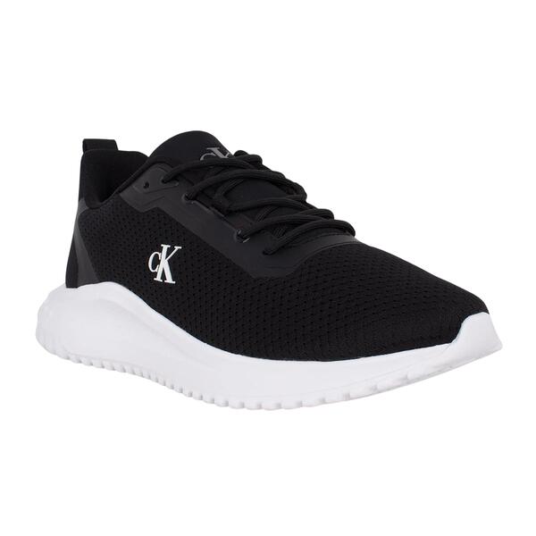 Ανδρικά Sneakers Calvin Klein Eva Runner Mix Mesh Black Bright White YM0YM01285-0GM