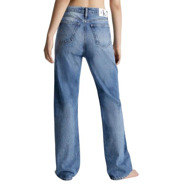 Γυναικείο Jean Calvin Klein High Rise Straight Denim Medium J20J221244-1A432
