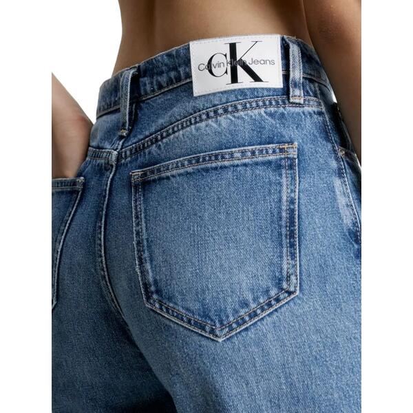 Γυναικείο Jean Calvin Klein High Rise Straight Denim Medium J20J221244-1A432