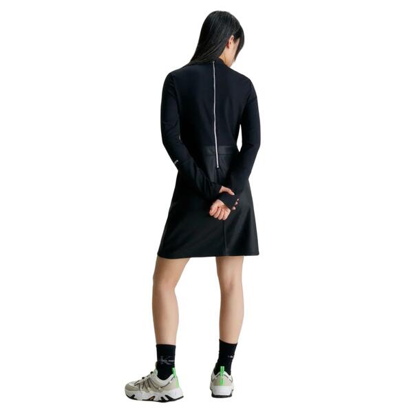 Γυναικείο Φόρεμα Calvin Klein Coated Milano A- Line Dress Ck Black J20J221983-BEH