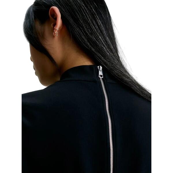 Γυναικείο Φόρεμα Calvin Klein Coated Milano A- Line Dress Ck Black J20J221983-BEH