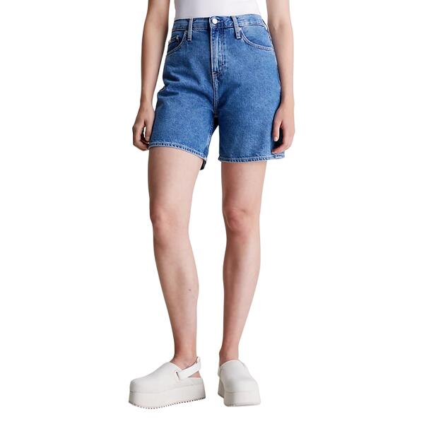 Γυναικείο Σορτς Calvin Klein Mom Short Denim Medium J20J222801-1A4NI
