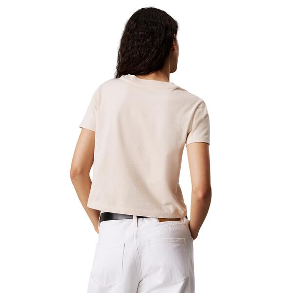 Γυναικείο T-shirt Calvin Klein Monologo Baby Brazilian Sand J20J223113-AEA
